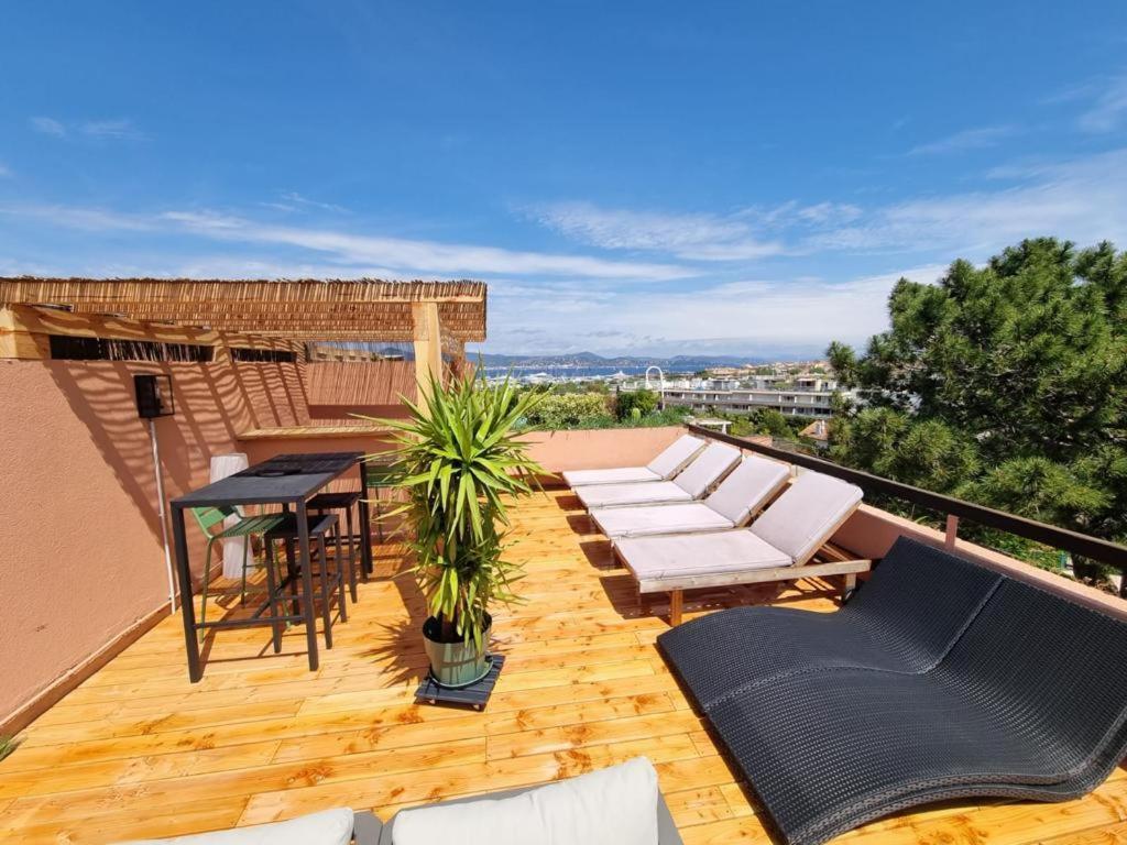 Superbe Appartement Avec Rooftop Prive Saint-Tropez Exteriör bild